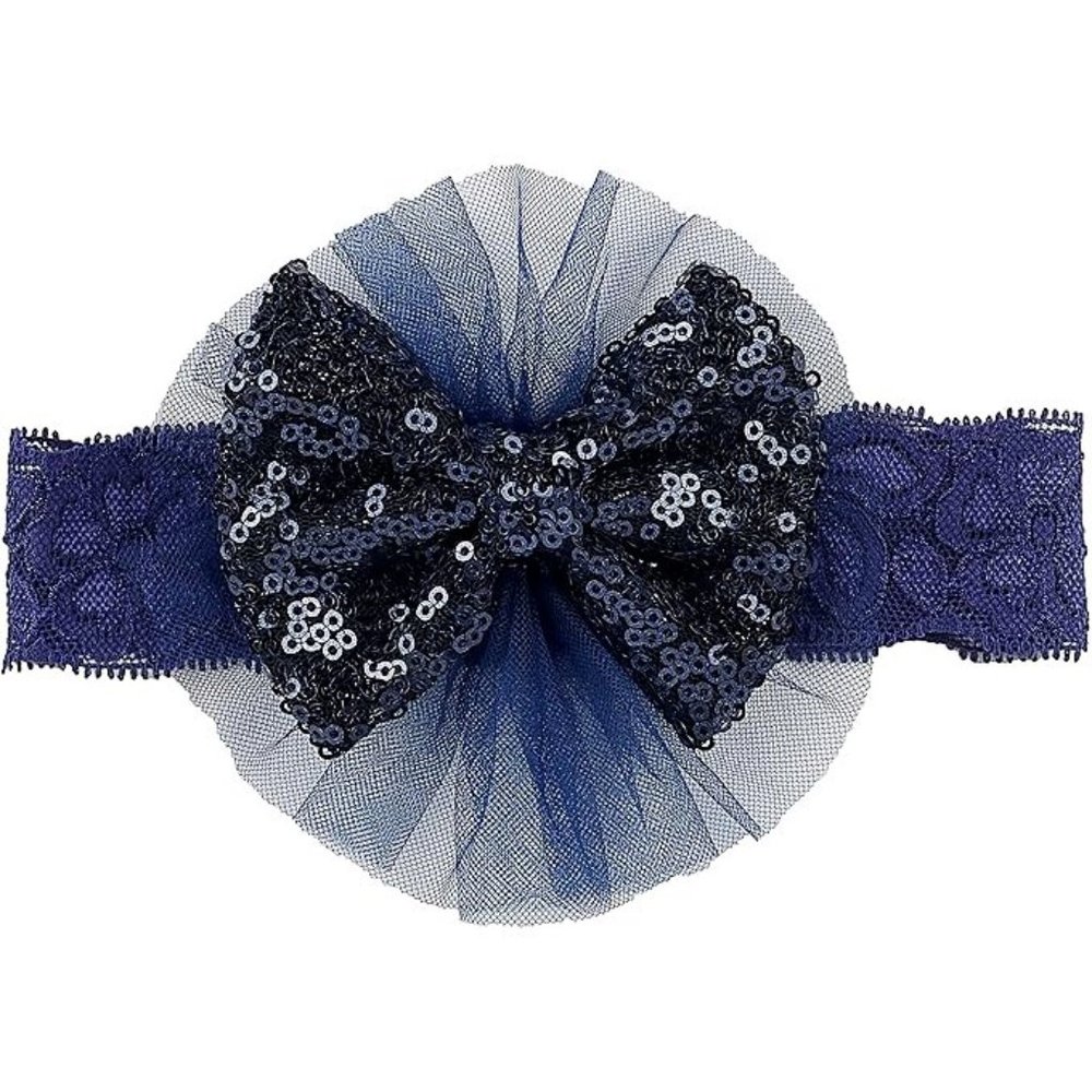 NWT Beautiful Sparkling Sequin Bow Baby Dress Christmas Flower Girl Page⦠- Picture 7 of 12